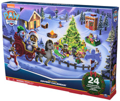 Paw Patrol Everest fire pit accessory creates cozy holiday scenes.