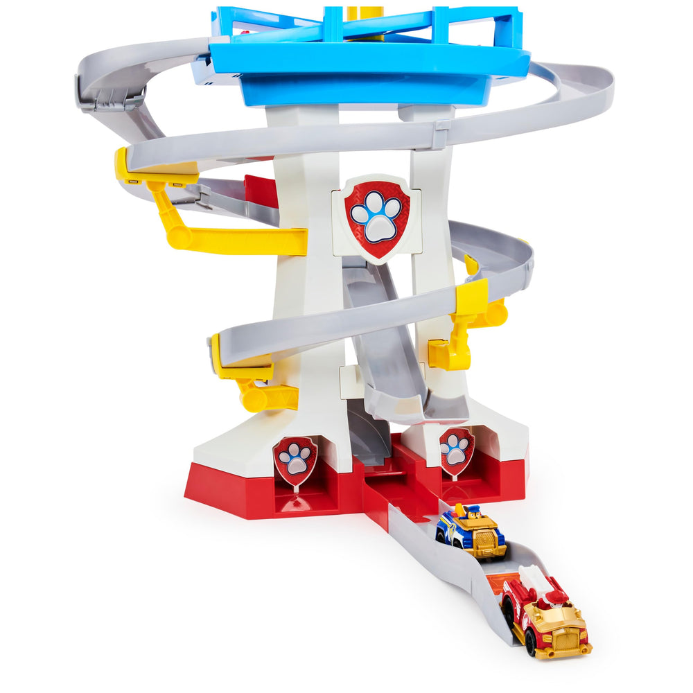 Exclusive PAW Patrol Chase True Metal vehicle adds authentic character detail.