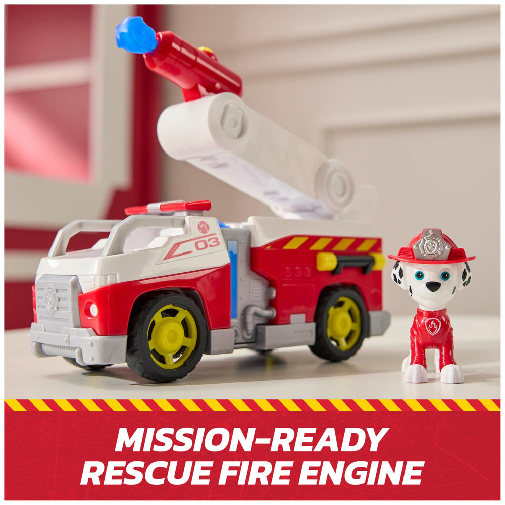 PAW Patrol Fire Rescue ladder action close-up for dynamic pretend play.