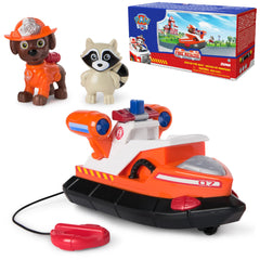 PAW Patrol Fire Rescue Zuma Rescue Fire Boat with figure ready for imaginative rescues