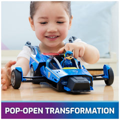 Lights and sounds synchronize with Chase to enhance pretend rescue adventures.