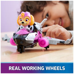Paw Patrol Mighty Movie jet lights and sounds enhance play