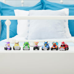 Compact palm-sized PAW Patrol cars ideal for on-the-go rescue adventures