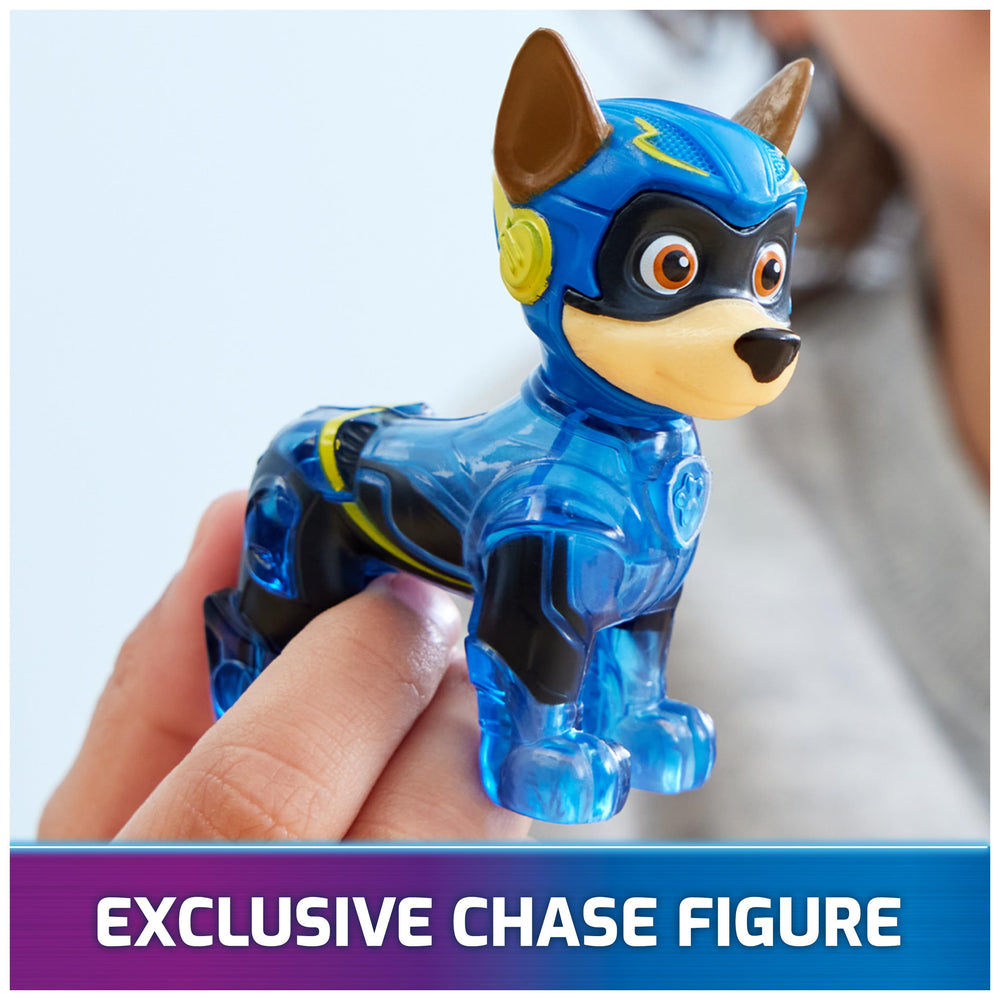 Includes Mighty Pups figure for imaginative missions with the cruiser.