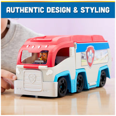 Paw Patrol Pup Squad Patroller rear launch ramp for quick launches.