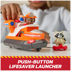 Raccoon figure joins the PAW Patrol rescue crew