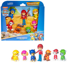 Paw Patrol Rescue Wheels figurines set for imaginative play and collection.