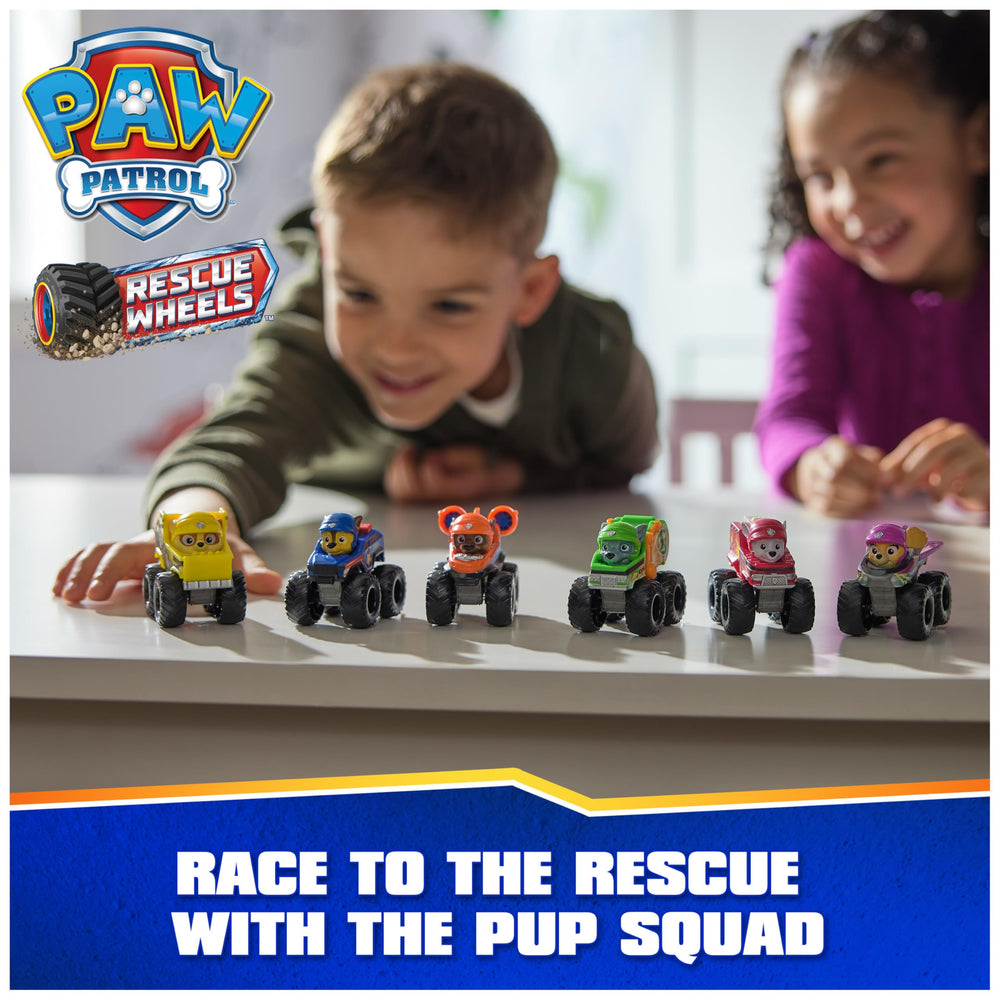 Paw Patrol Rescue Wheels Marshall racer car for rescuers and storytelling fun
