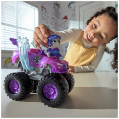 Collectible PAW Patrol Rescue Wheels figure and truck invite ongoing adventures.