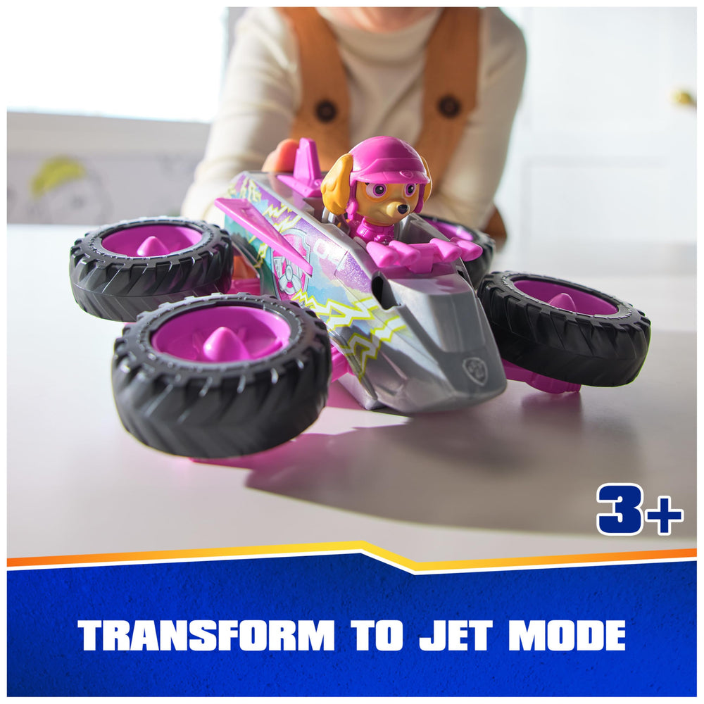 Paw Patrol Rescue Wheels Skye’s Jet exclusive figure with helmet and backpack included.