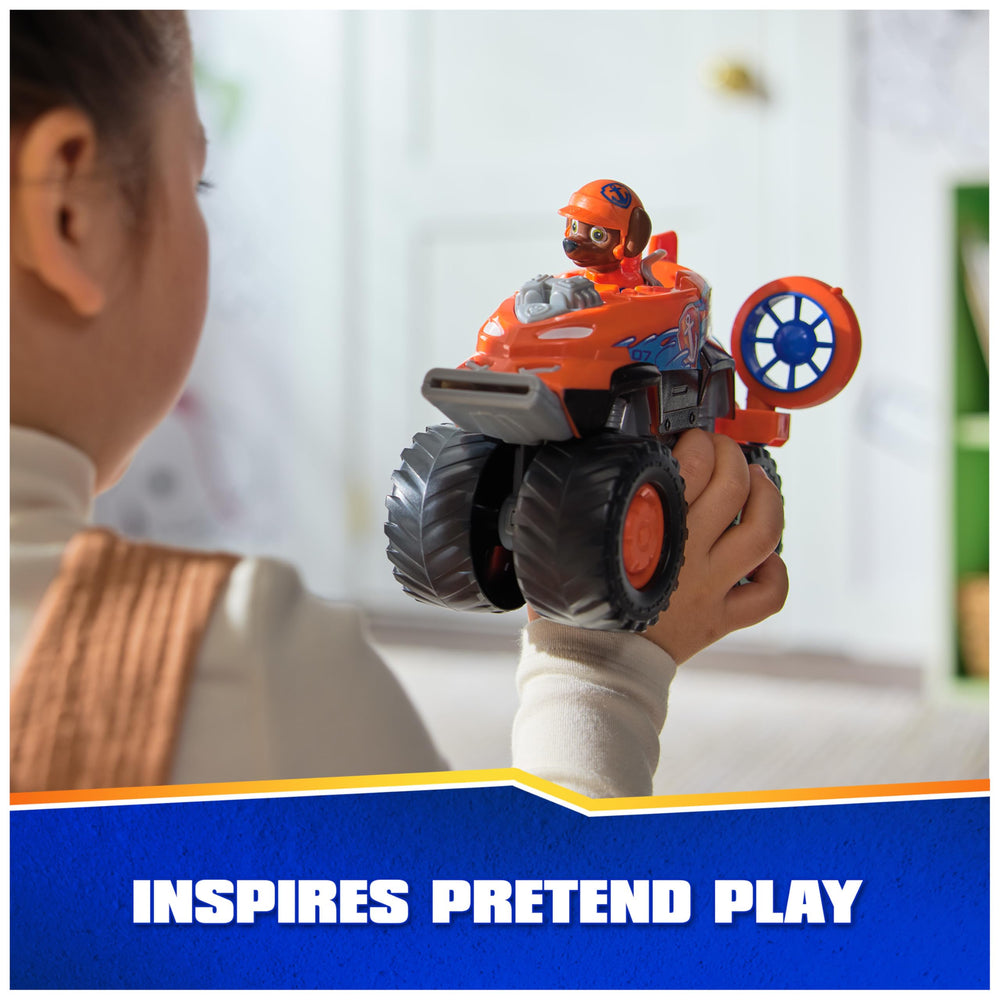 Toy truck sparks imaginative adventures beyond the show for kids.