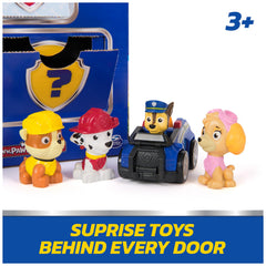 Paw Patrol Rewards Box open doors reveal surprise toys for curious explorers