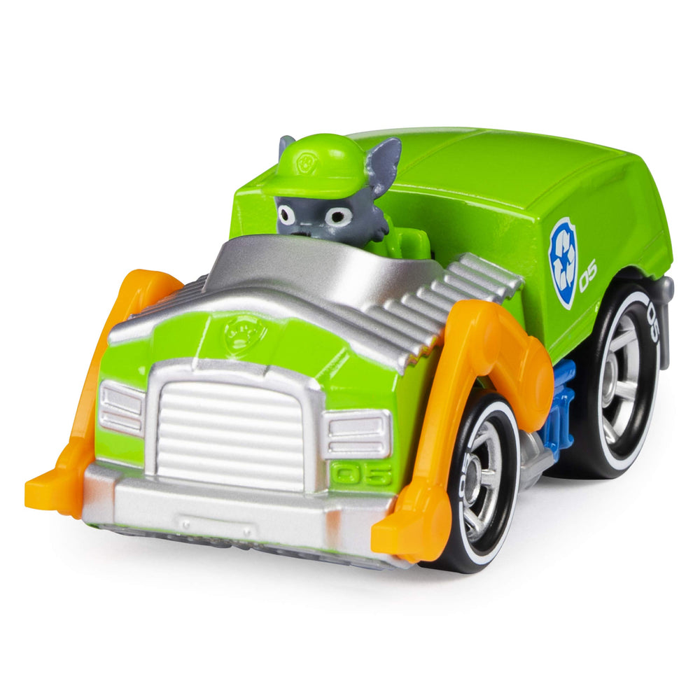 Rocky Paw Patrol diecast car interior details for immersive rescue roleplay