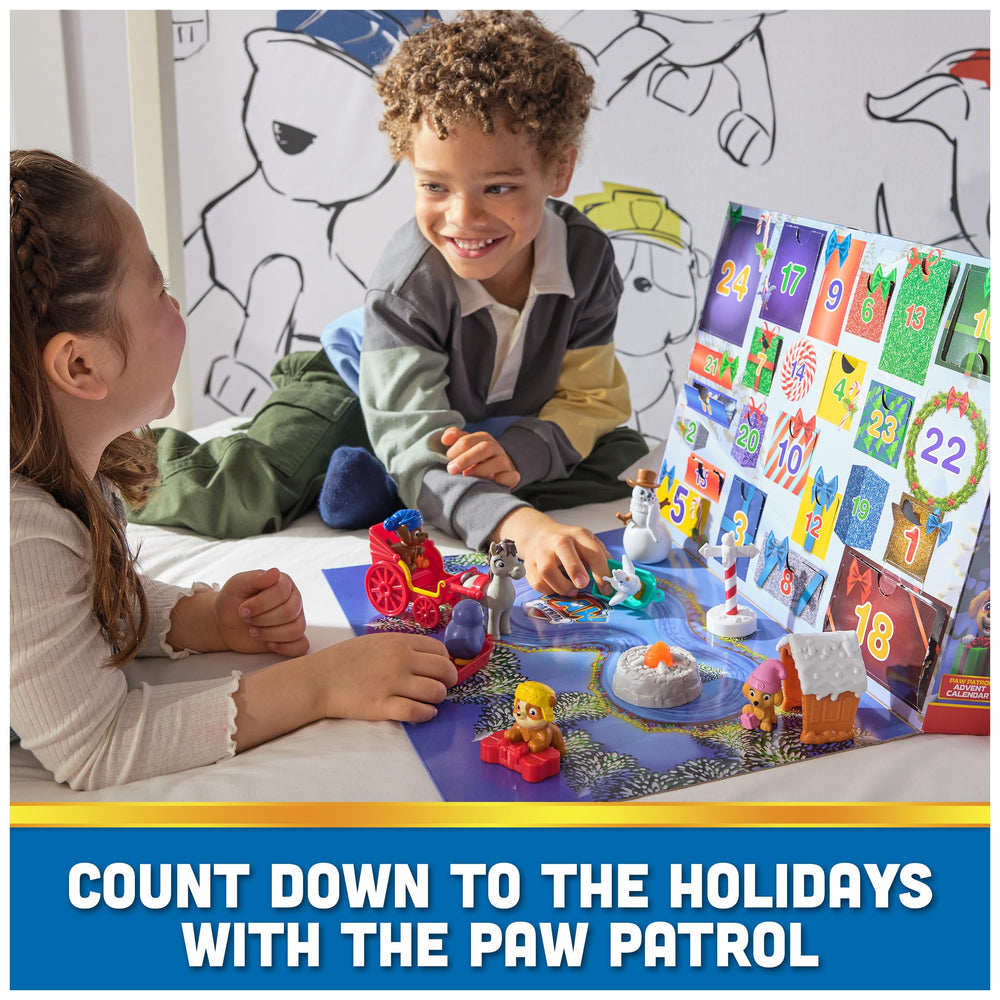 Paw Patrol Santa Chase figure adds festive fun for imaginative play.