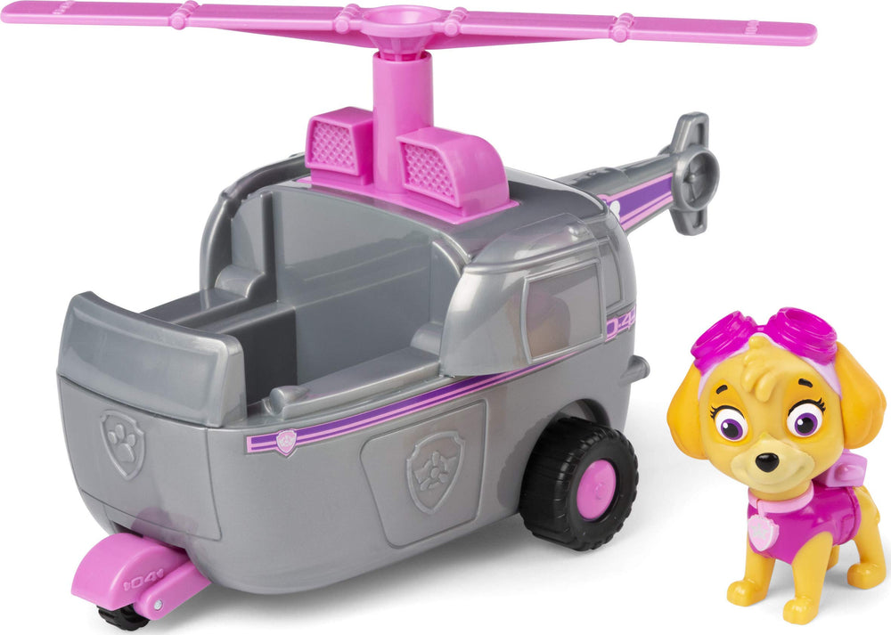 Paw Patrol Skye's Helicopter Vehicle with spinning blades for air-style rescue play
