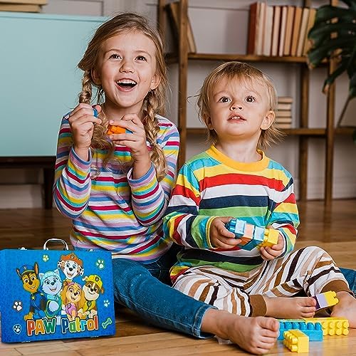 Paw Patrol stickers add playful accents to every artwork.