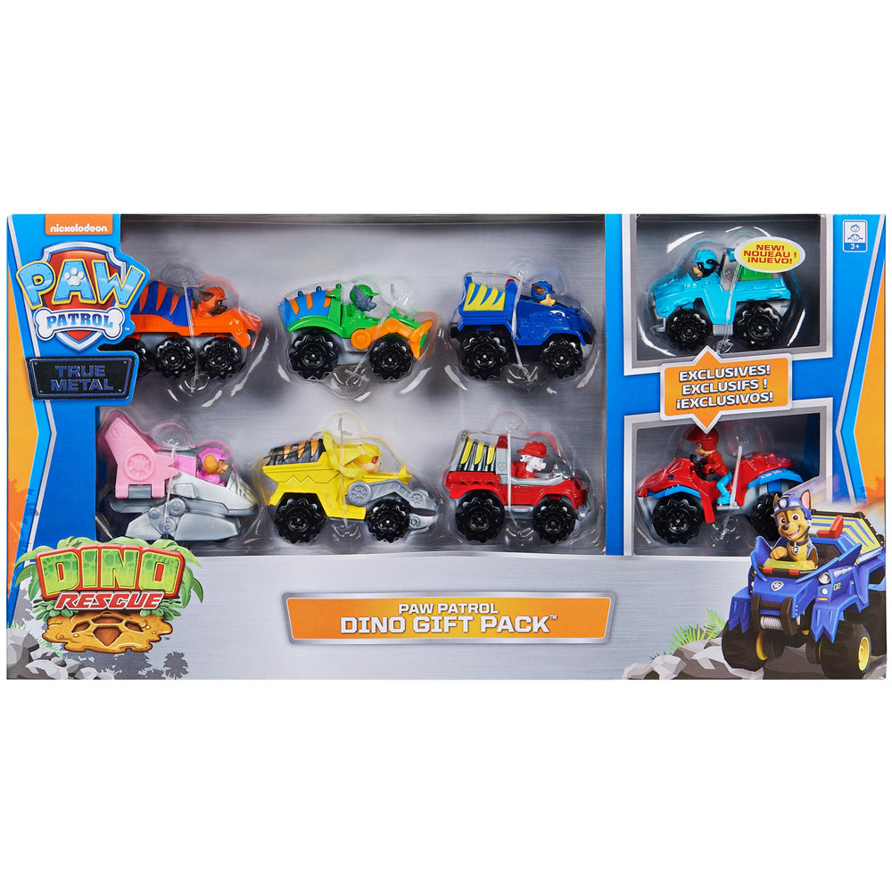 Ryder exclusive vehicle from Paw Patrol True Metal Dino Rescue collection