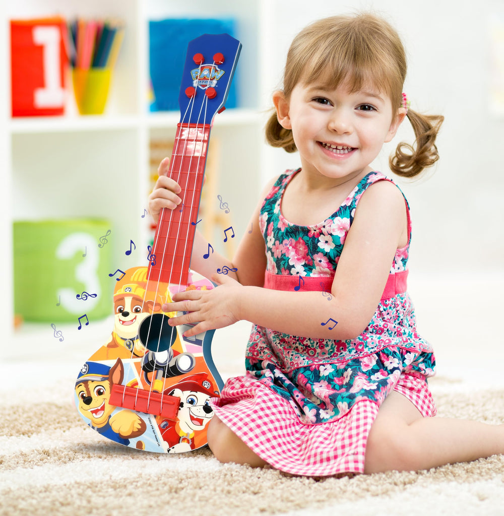 Paw Patrol character themed design encourages imaginative play.