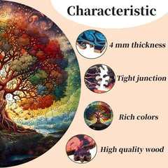 PAYJIK Tree of Life pieces spread for imaginative play and focus