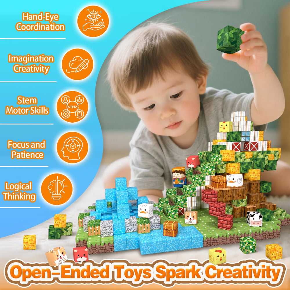 Payleeg sensory pattern blocks offer clear designs and tactile-rich play