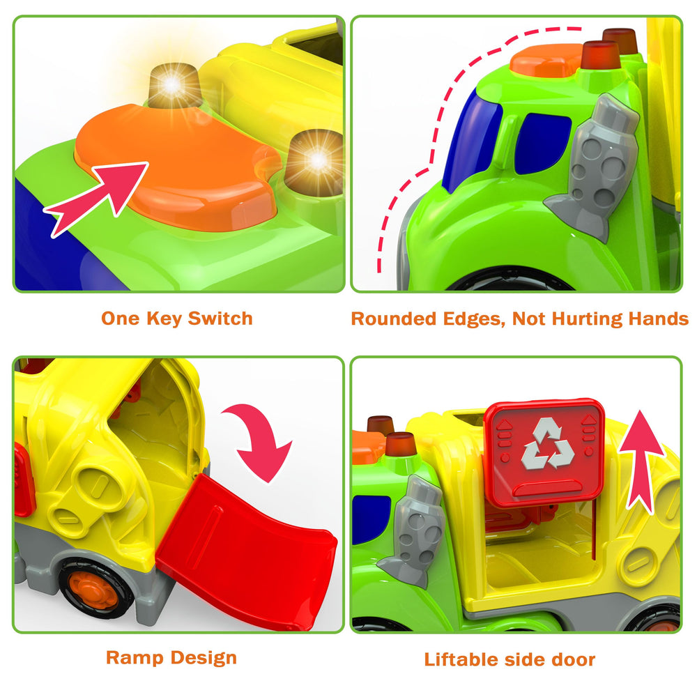 P&C small carton toys set supports imaginative organization and role play.