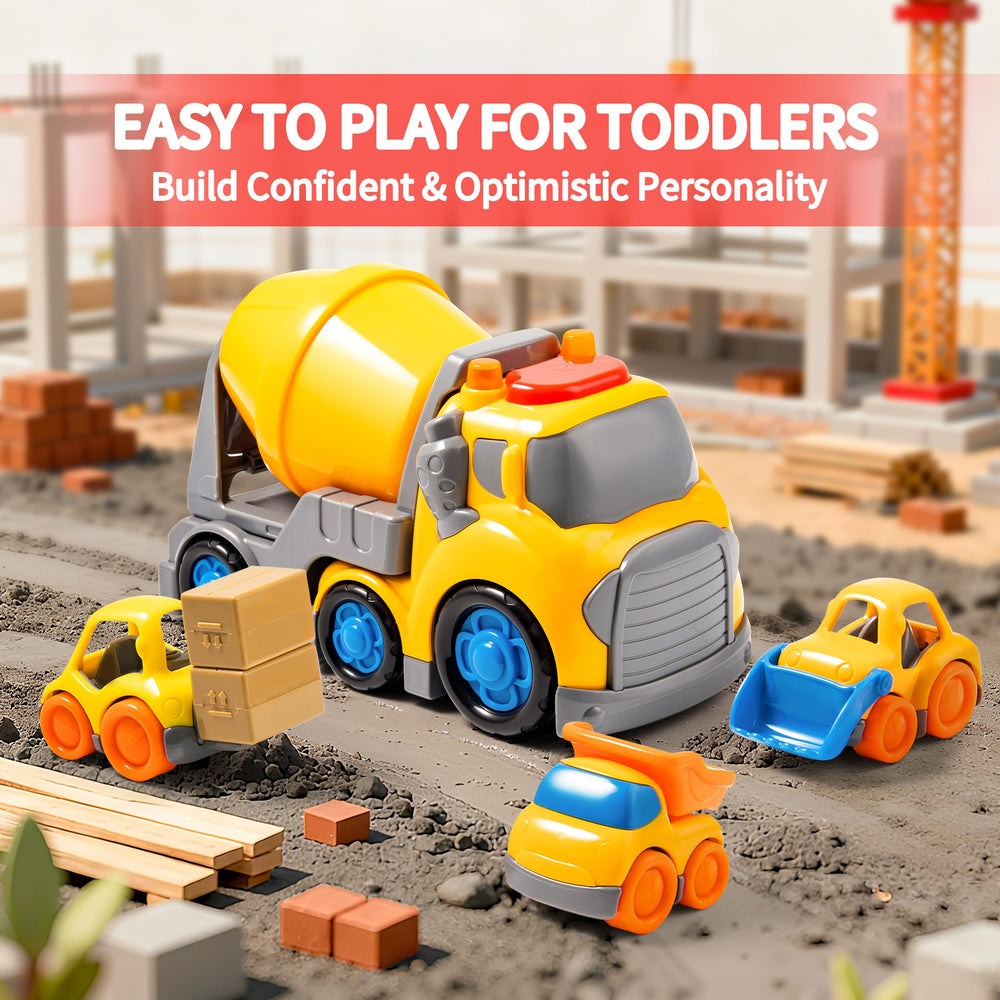 P&C mixer truck button play activates lights and sounds