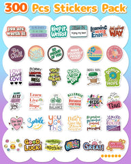 pcnearty guitar stickers set; fun accents for instruments and gear.