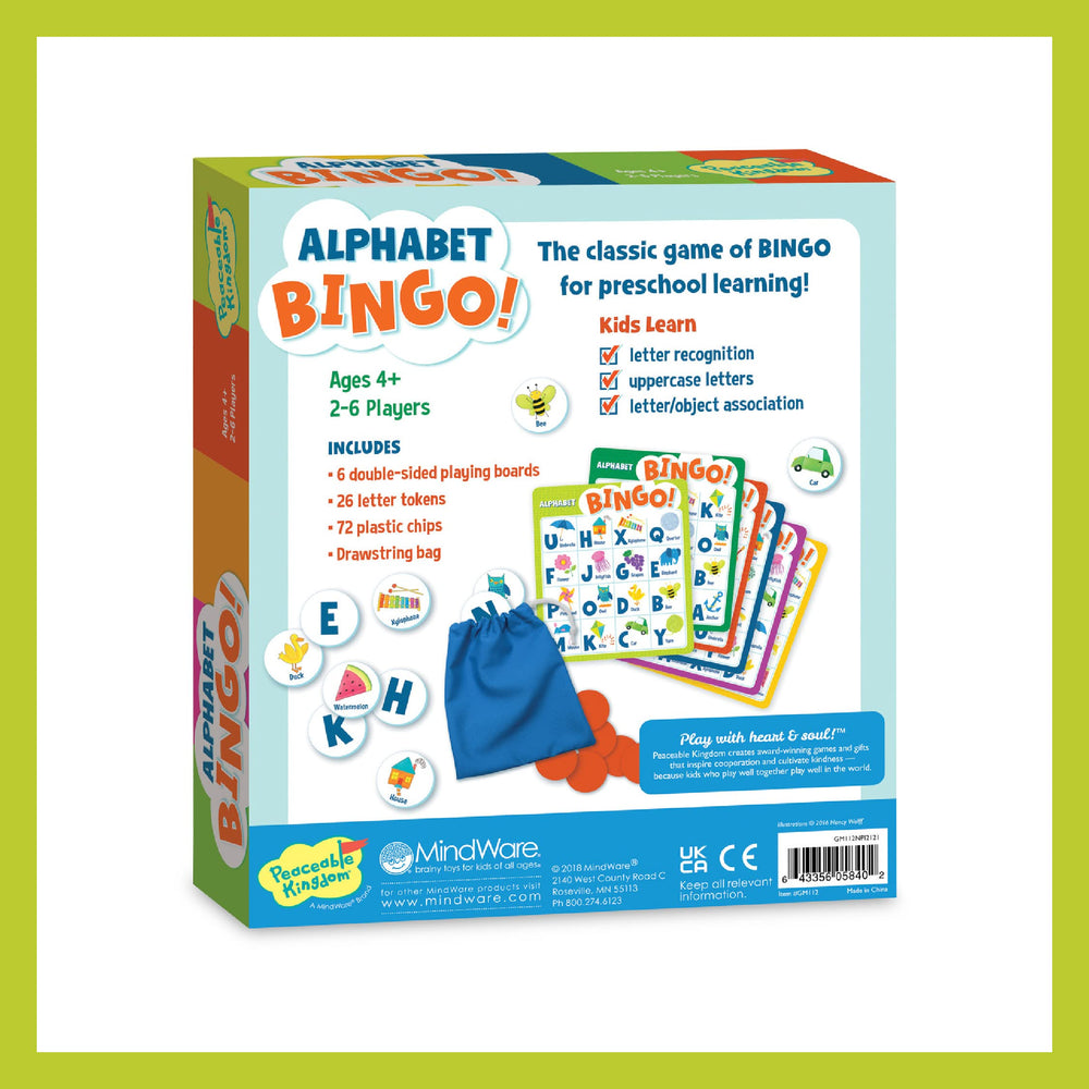 Peaceable Kingdom cooperative bingo variation promotes teamwork