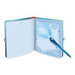 Peaceable Kingdom Top Secret Diary lock and key keeps thoughts secure
