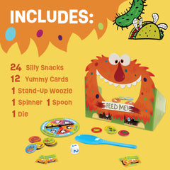 Peaceable Kingdom Feed the Woozle instructions provide clear setup for independent or guided play.
