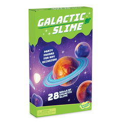 Peaceable Kingdom Galactic Slime Ball closeup sparkling for imaginative play