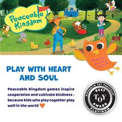 Peaceable Kingdom Hoot Owl Hoot players cooperatively guide owls to the nest