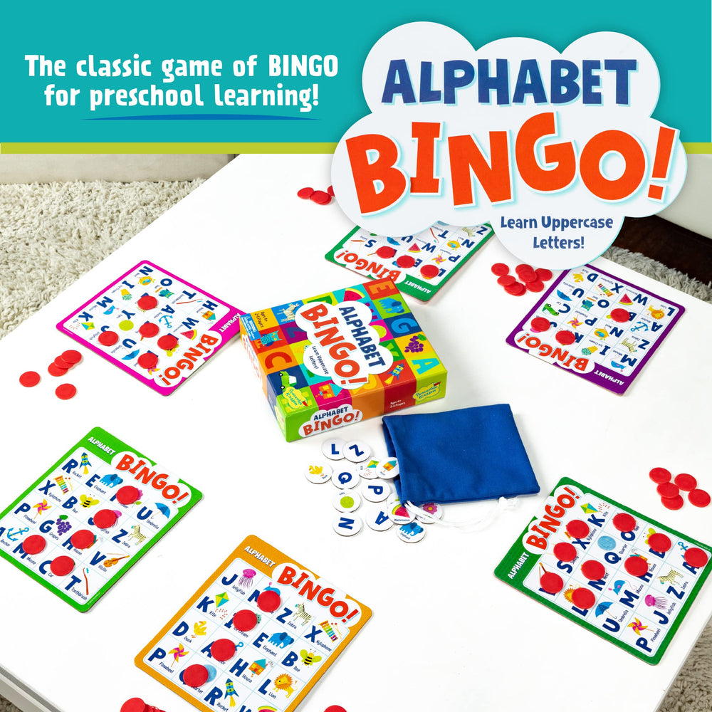 Peaceable Kingdom letter tokens for matching letters and sounds
