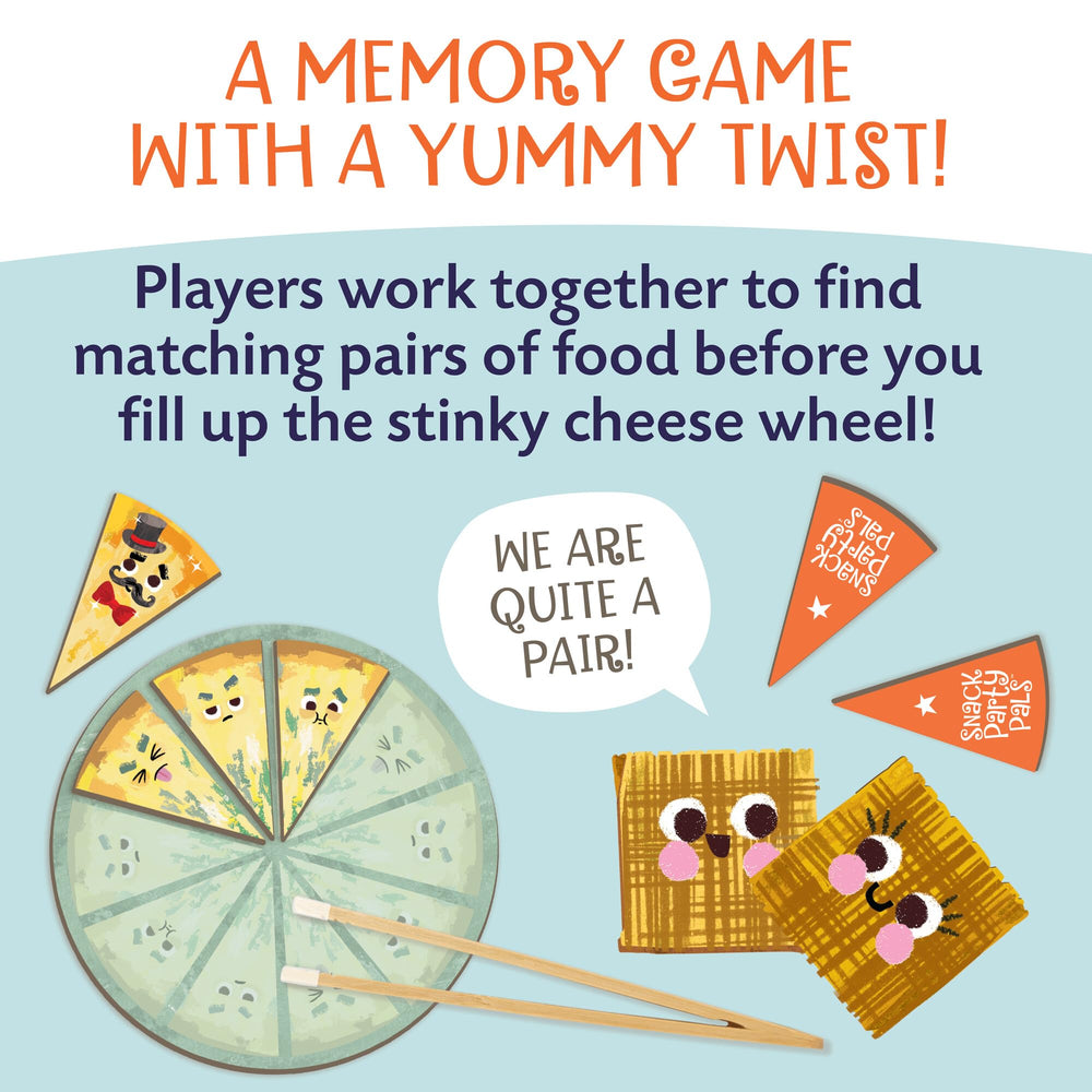 Peaceable Kingdom magic cheese wedge stands out as a special piece that keeps play engaging.