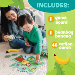 Peaceable Kingdom Monkey Around kids playing highlights hugs, high fives, and balance moves.