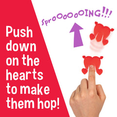 Peaceable Kingdom lightweight valentines are easy to store and distribute