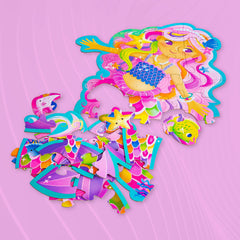 Peaceable Kingdom Shimmery Mermaid Floor Puzzle perfect for classrooms and learning centers.