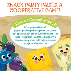 Peaceable Kingdom snack wedges shown in assorted colors for the memory matching activity.