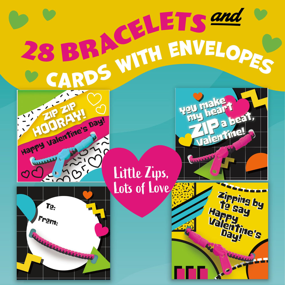 Peaceable Kingdom valentines 28-pack with cards and envelopes ready for classroom exchanges.