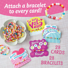 Peaceable Kingdom valentines and bracelets as classroom gifts.