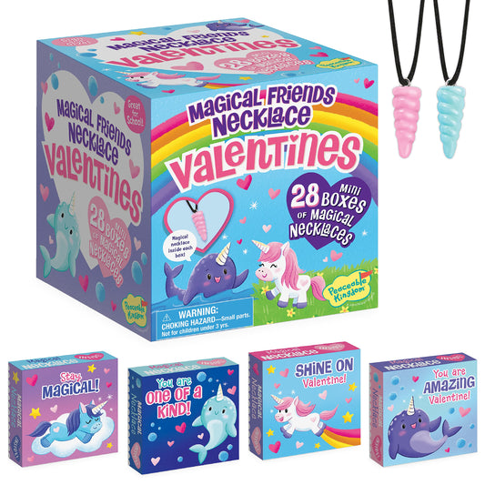 Peaceable Kingdom valentines cards for kids classroom dinosaur design, encourages friendly exchanges