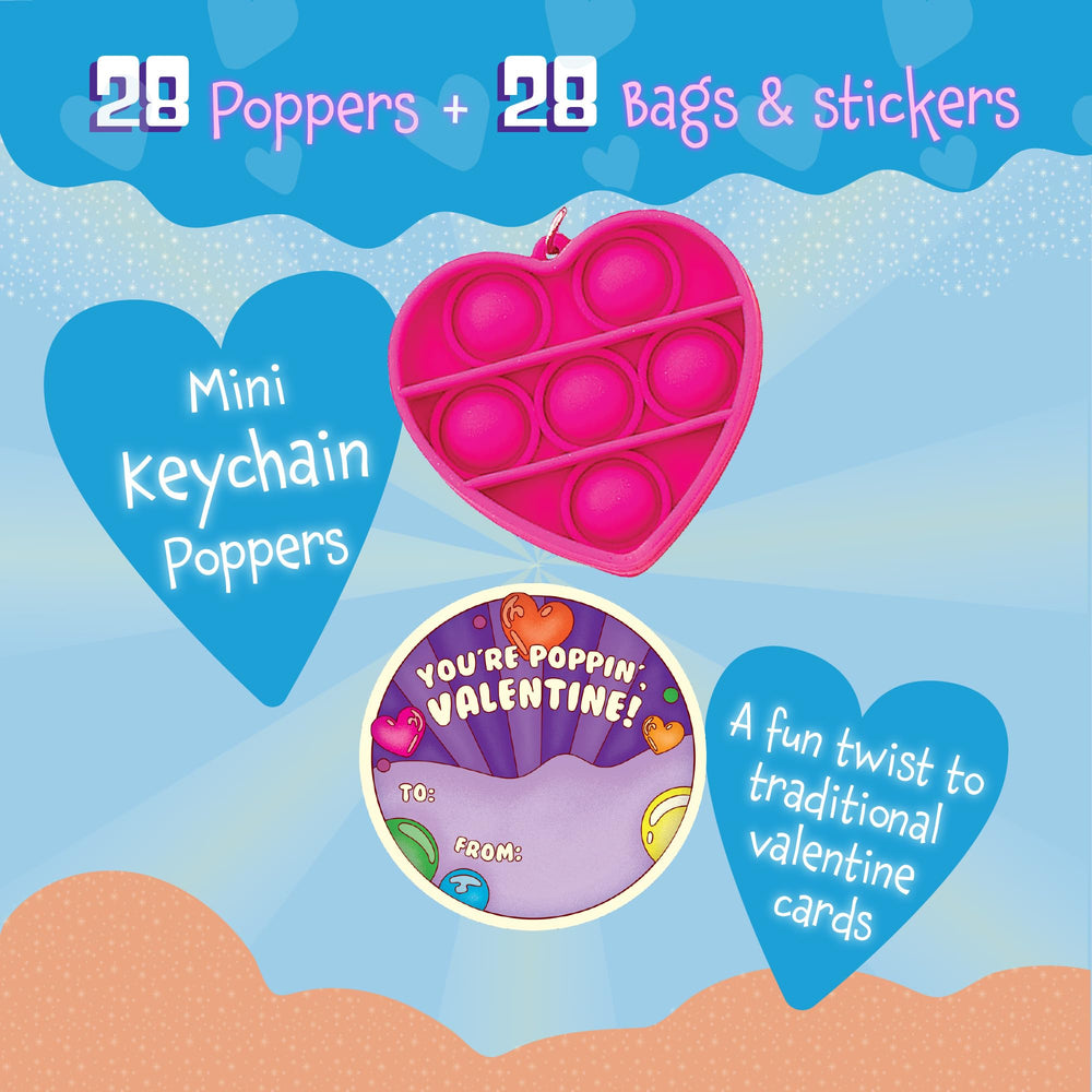 Peaceable Kingdom heart-popper card set in vibrant colors supports sensory play.