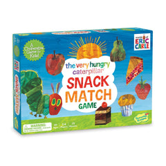 Peaceable Kingdom Very Hungry Caterpillar Snack Match Board with vibrant 3-D leaf design for cooperative play.