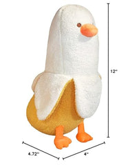 PEACH CAT Banana Duck plush gift idea for birthdays or holidays.