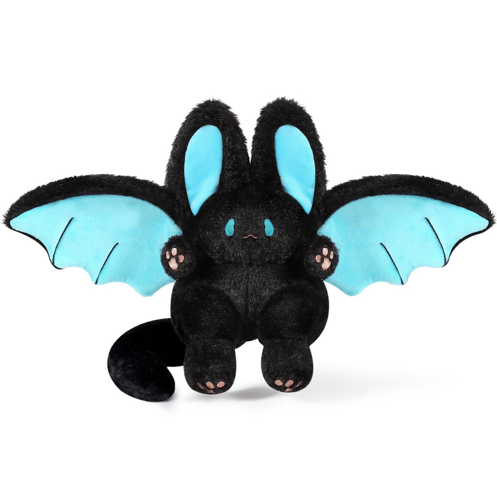 PEACH CAT 12-inch kawaii bat bunny plush pillow, soft and cuddly for kids