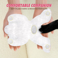 PEACH CAT plush in premium fabric for soft, durable snuggling.