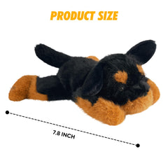 PEACH CAT Rottweiler plush suitable for home or office use.