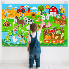 Peacurh toddler-friendly felt board makes a thoughtful gift