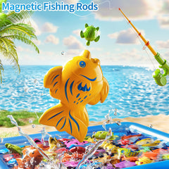 PEADUCK magnetic fishing set for outdoor or bath time adventures.