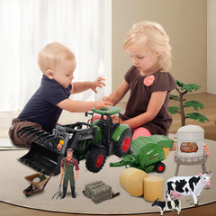 Peagprav Farm Tree accessory promotes scenic, dynamic farm environments during play.